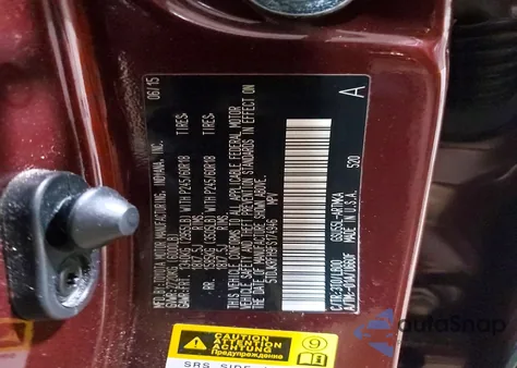 2015 Toyota Highlander Xle из США, поврежденный, VIN 5TDJKRFH9FS174946